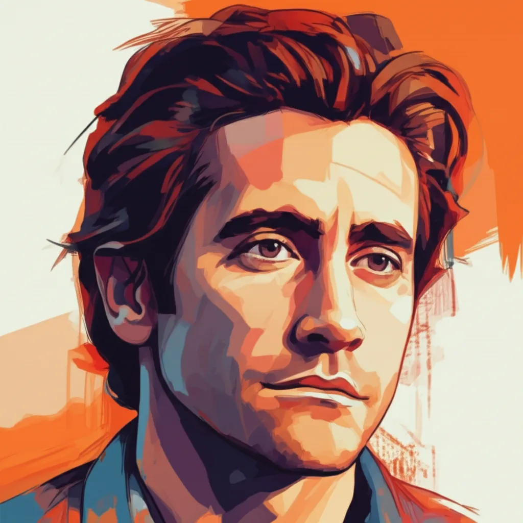 Artistic portrait of Jake Gyllenhaal