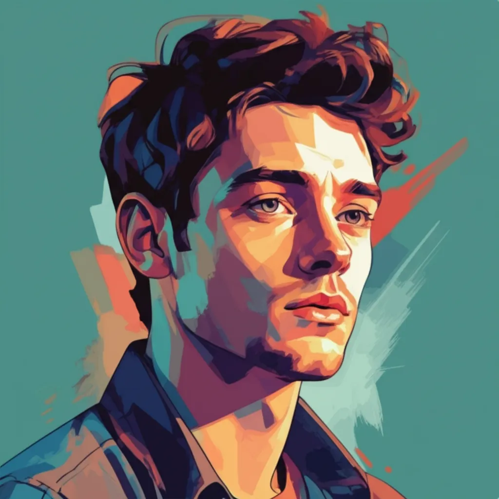 Artistic portrait of Jack O'Connell