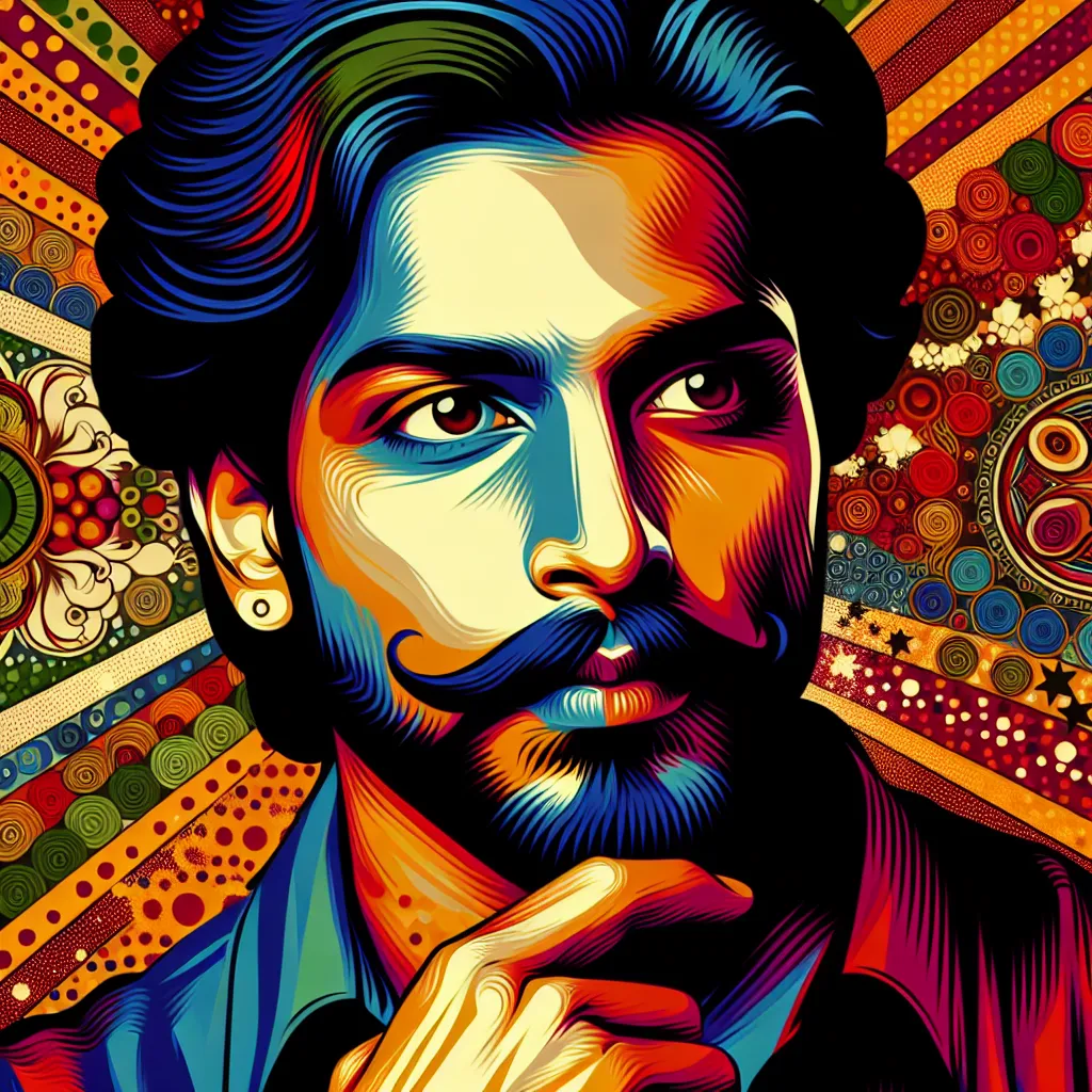 Portrait of Aamir Bashir