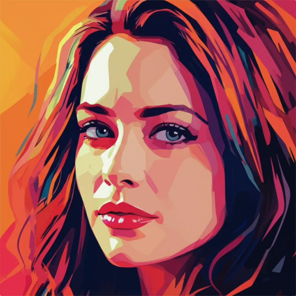 Artistic portrait of Jennifer Love Hewitt