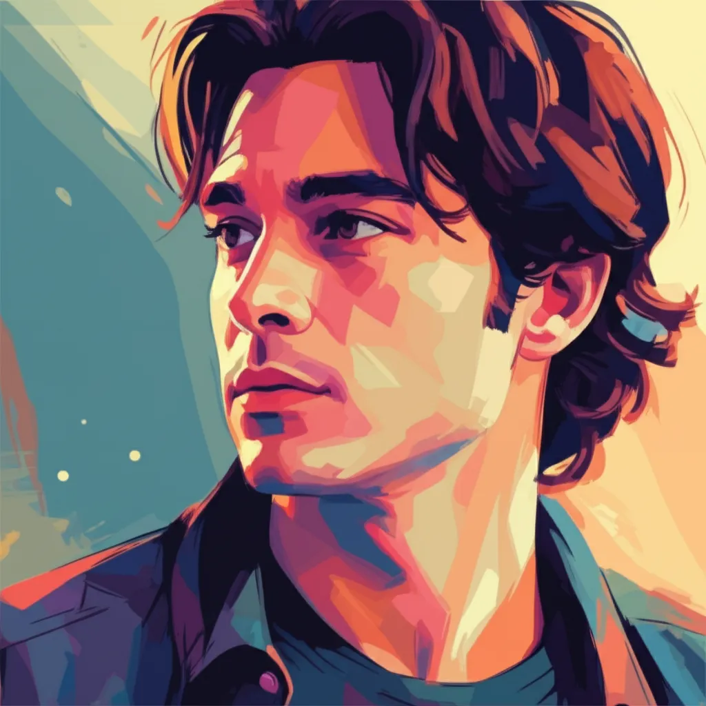Artistic portrait of Freddie Prinze Jr.