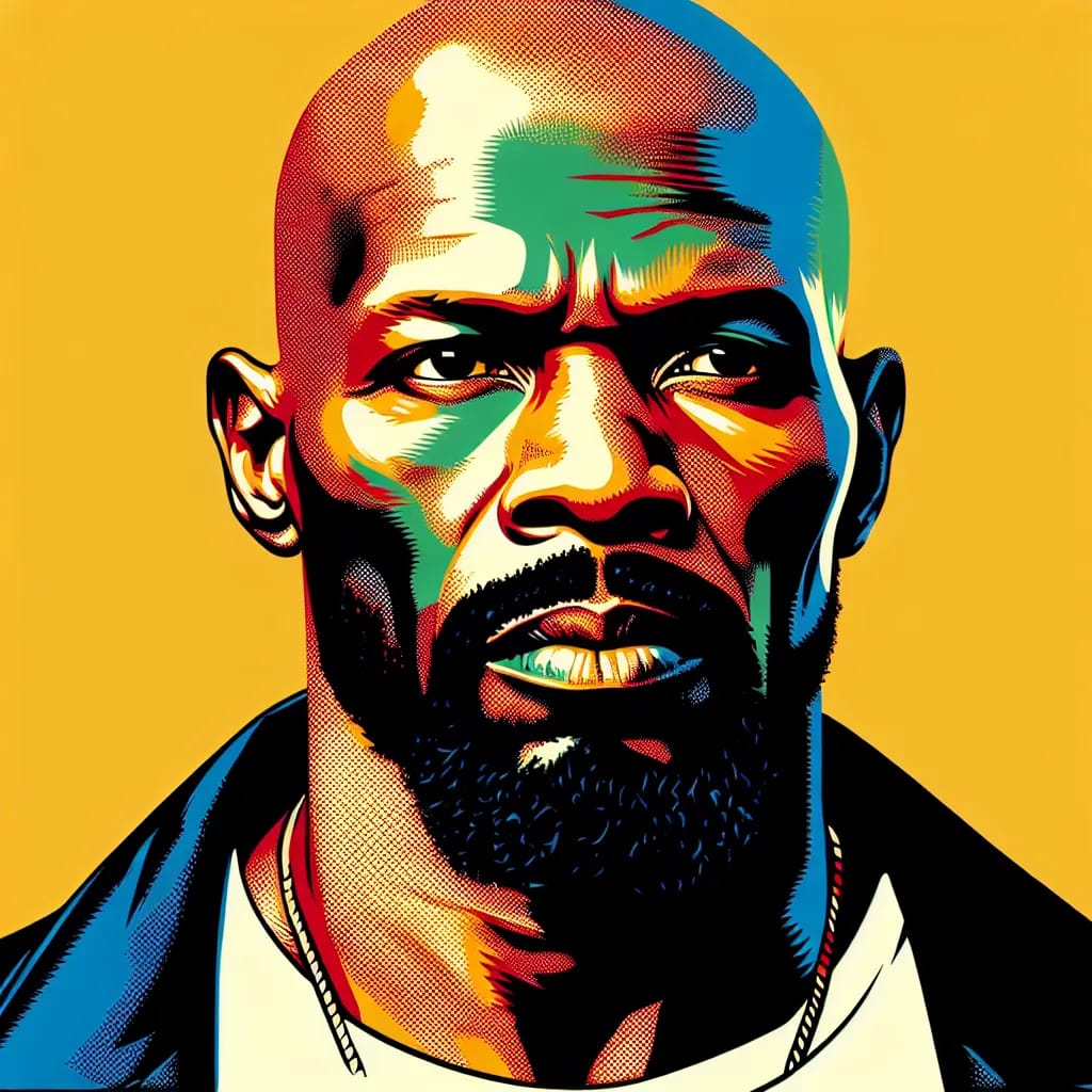 Portrait of 50 Cent