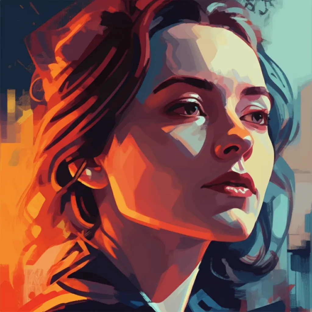 Artistic portrait of Rose Glass