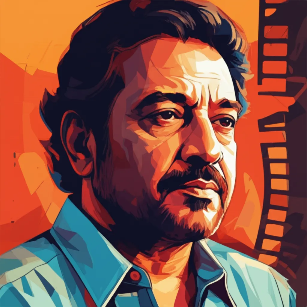 Portrait of Abbas Alibhai Burmawalla