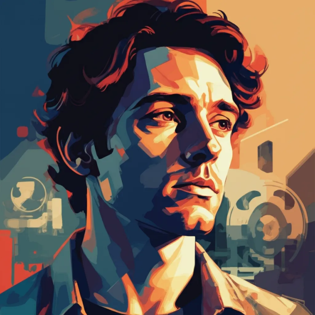 Artistic portrait of Antonio Campos