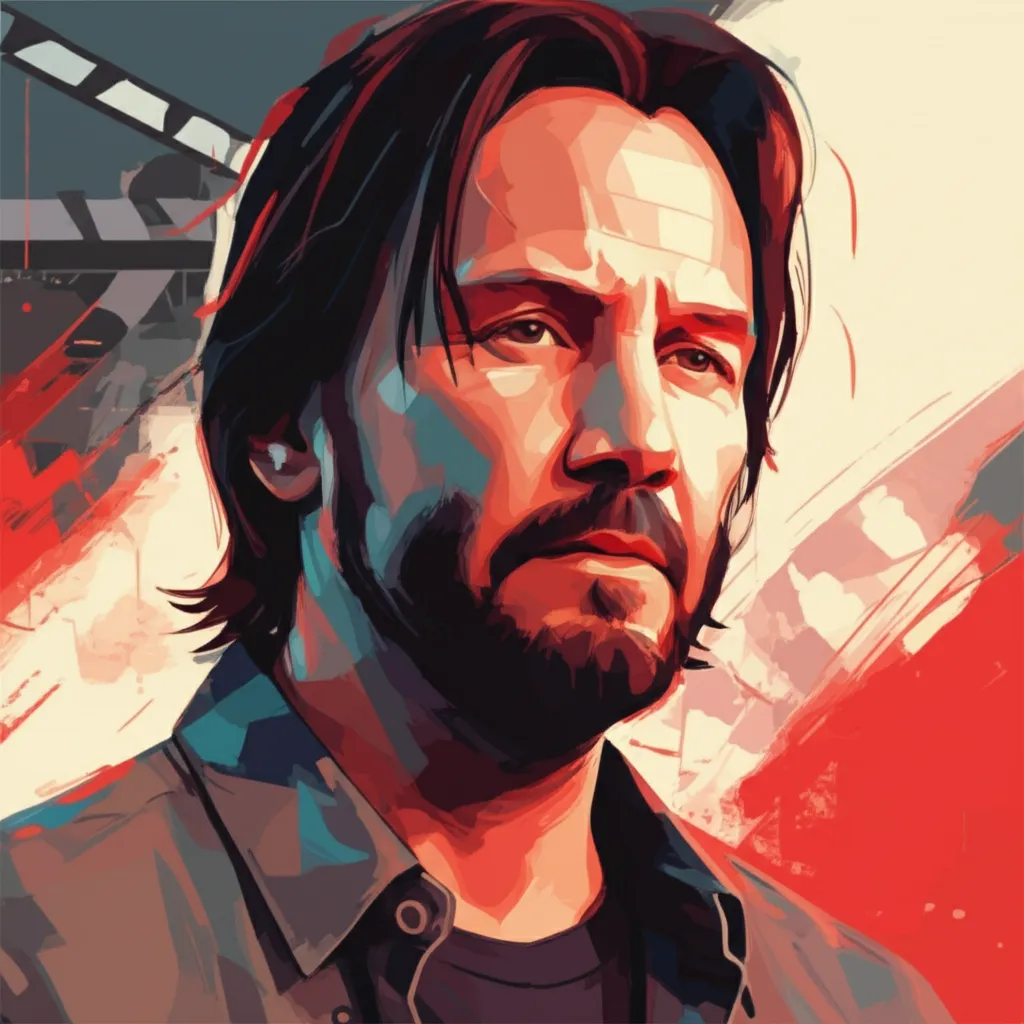 Artistic portrait of Chad Stahelski