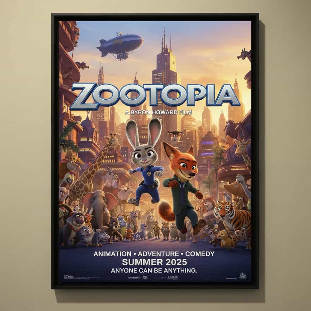 Poster for Zootopia