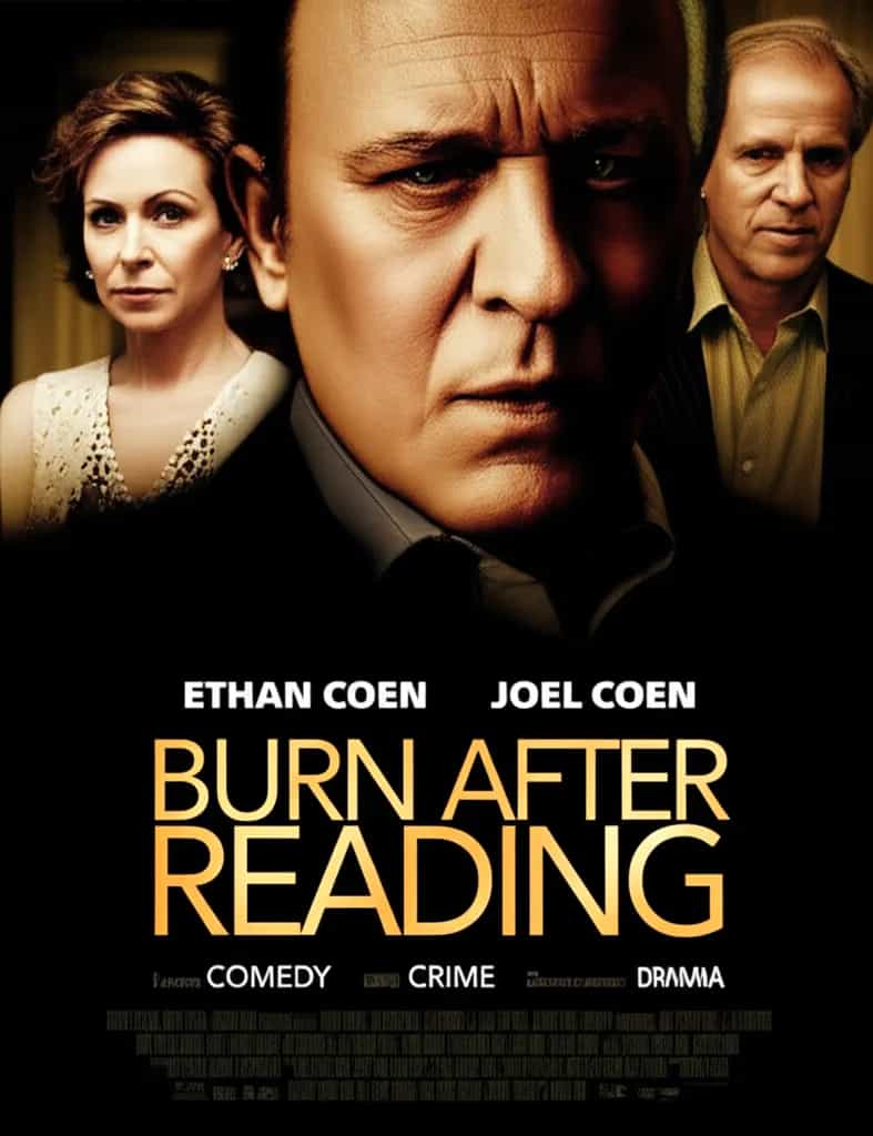 Poster for Burn After Reading