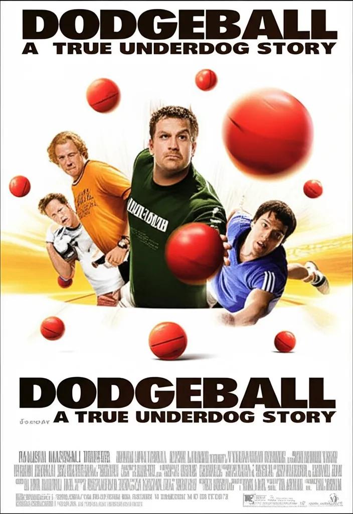 Poster for Dodgeball: A True Underdog Story