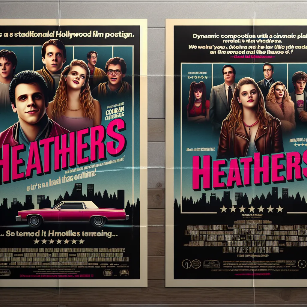 Heathers poster