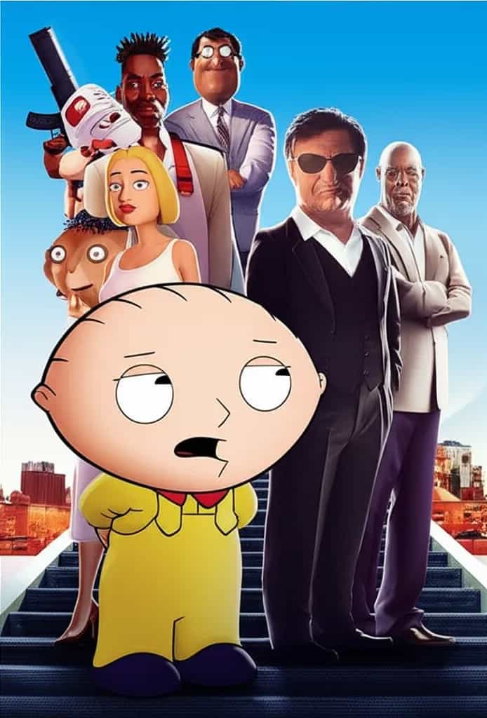 Poster for Stewie Griffin: The Untold Story