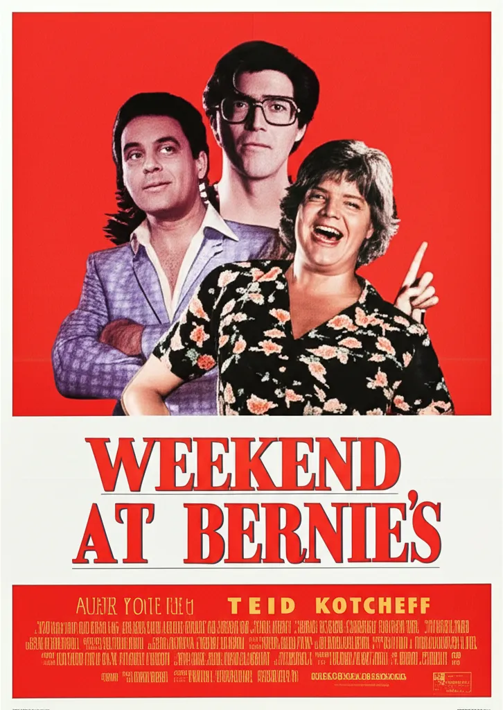 Poster for Weekend at Bernie's
