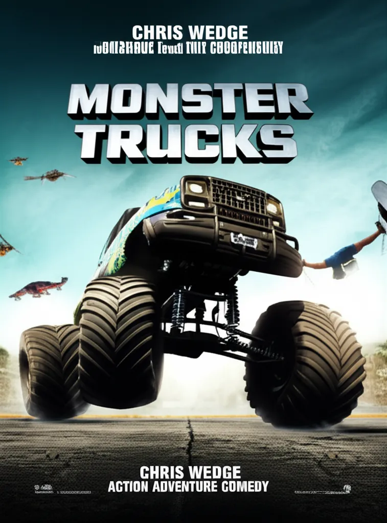 Poster for Monster Trucks