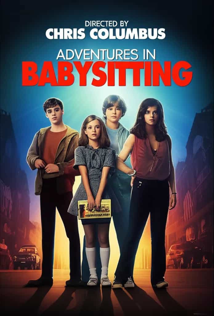 Poster for Adventures in Babysitting