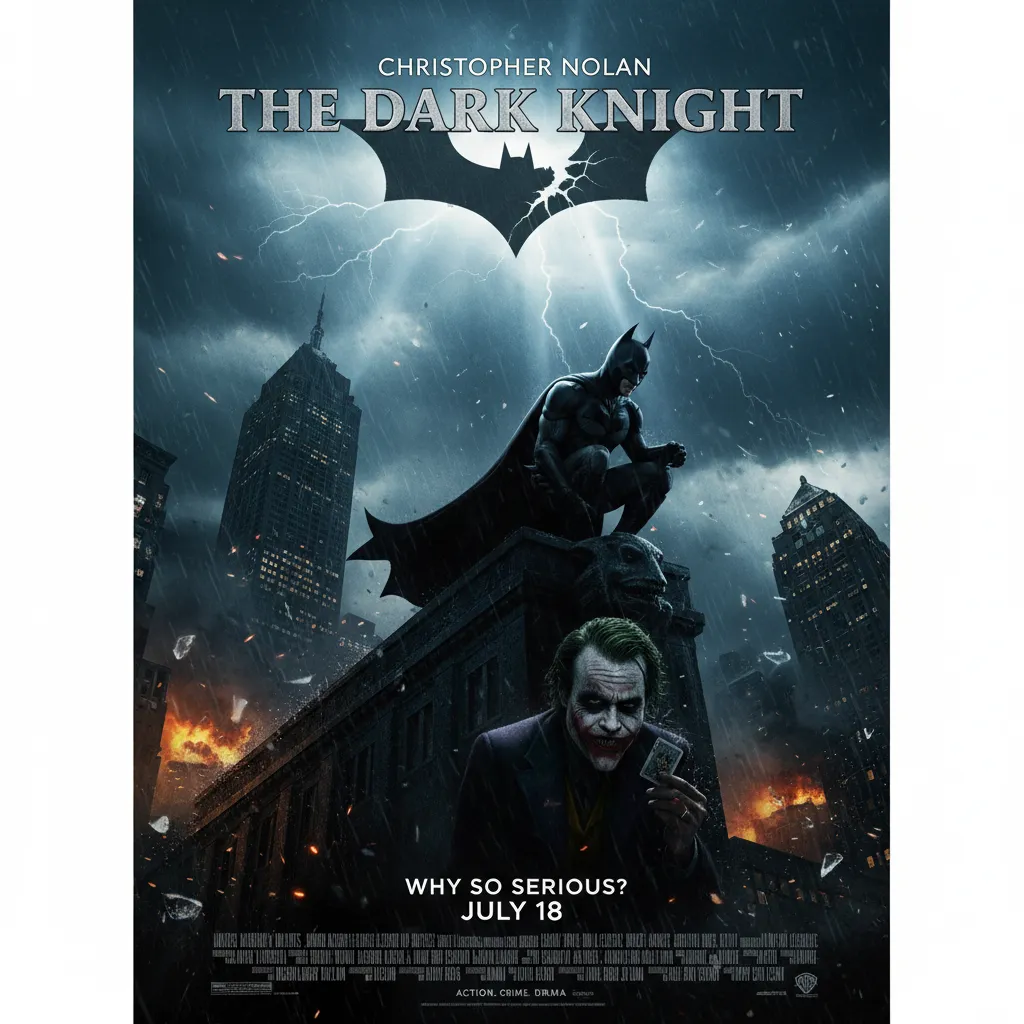 The Dark Knight poster