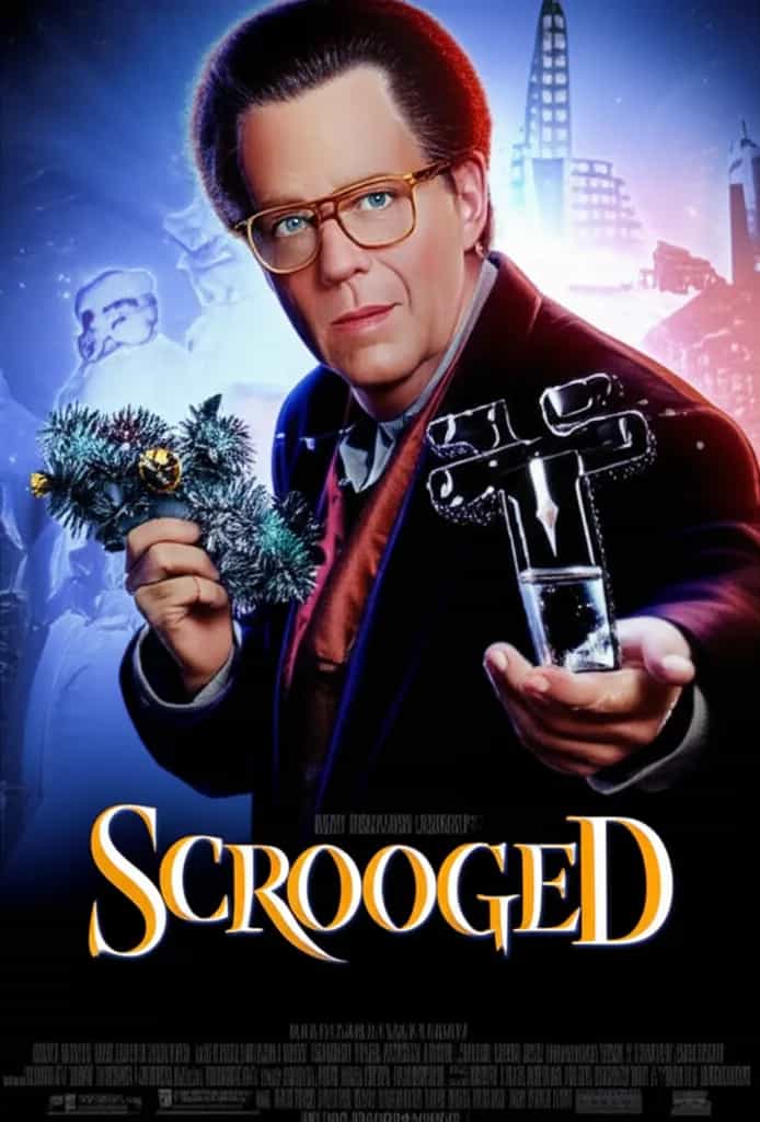 Poster for Scrooged