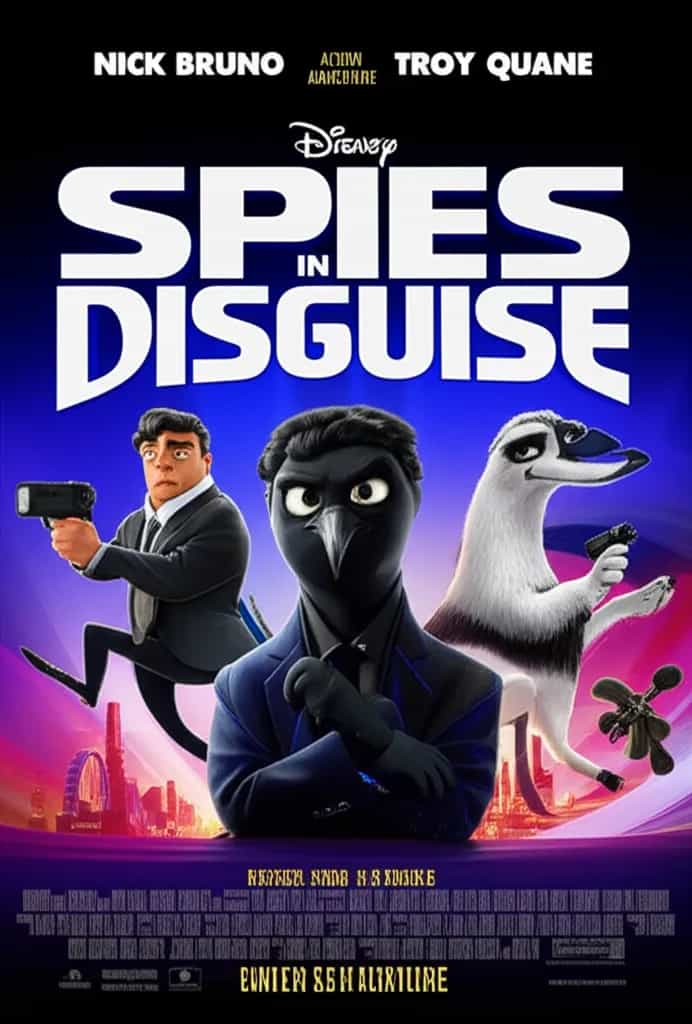 Poster for Spies in Disguise