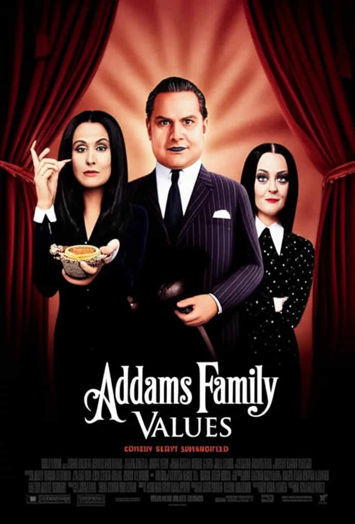 Poster for Addams Family Values