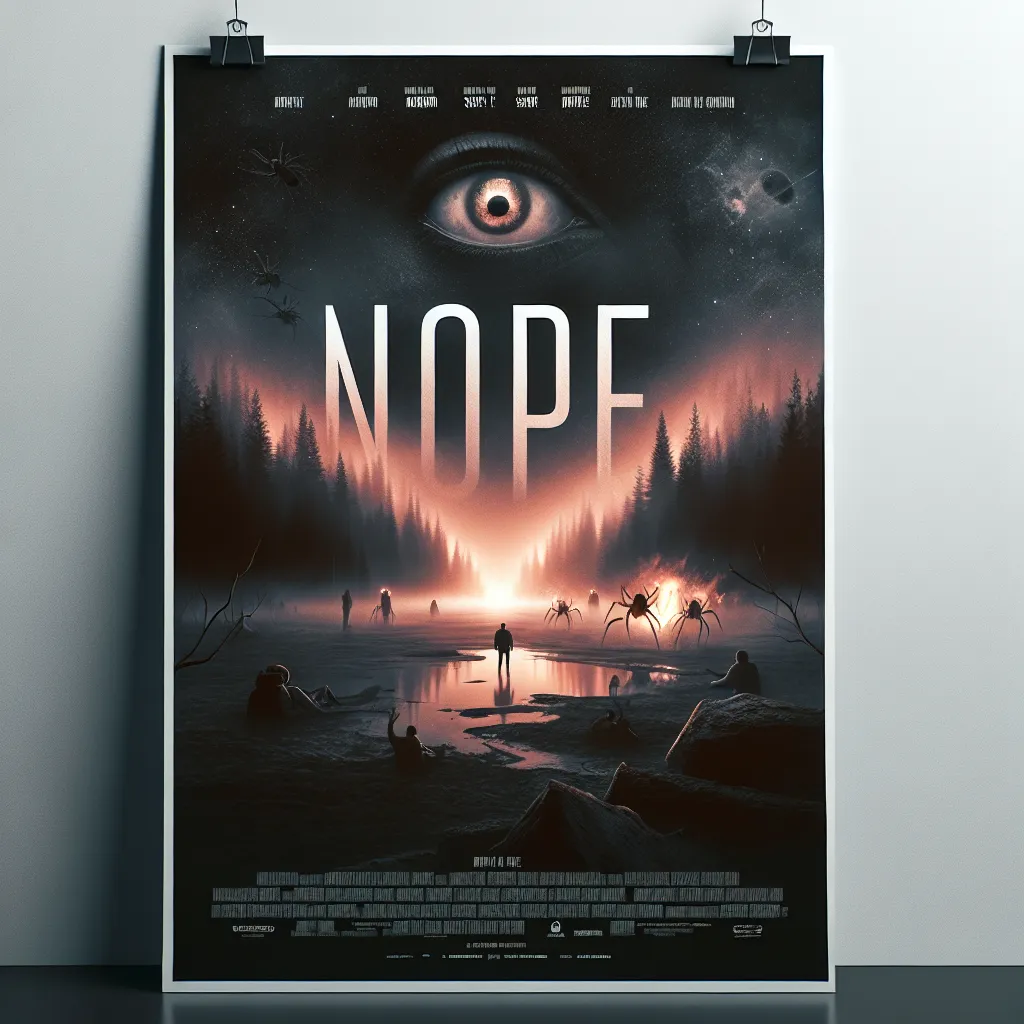 Nope poster