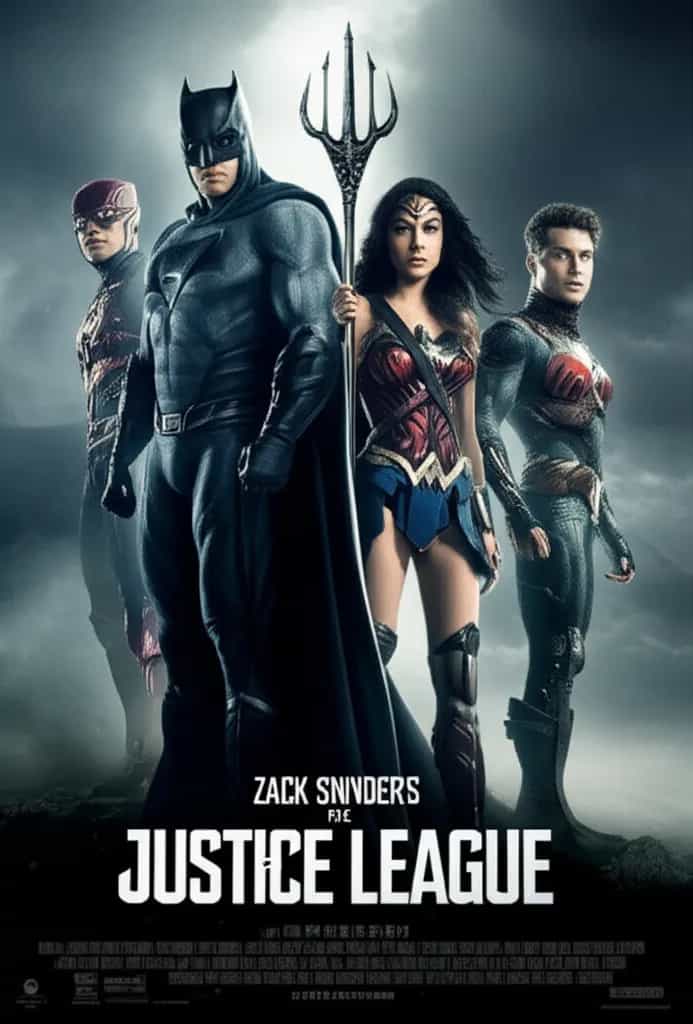 Poster for Zack Snyder's Justice League