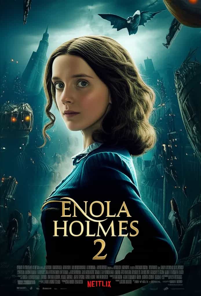 Poster for Enola Holmes 2