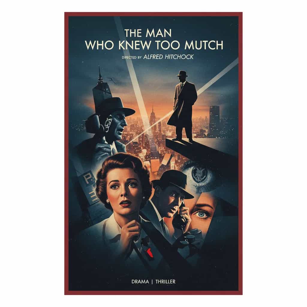 Poster for The Man Who Knew Too Much