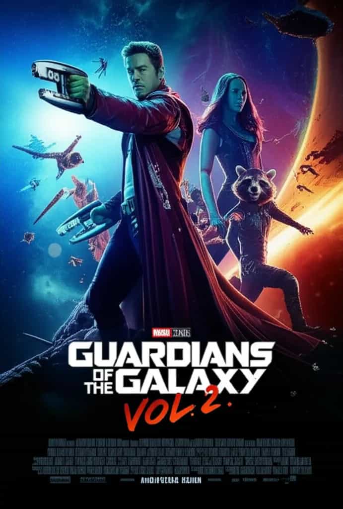 Poster for Guardians of the Galaxy Vol. 2