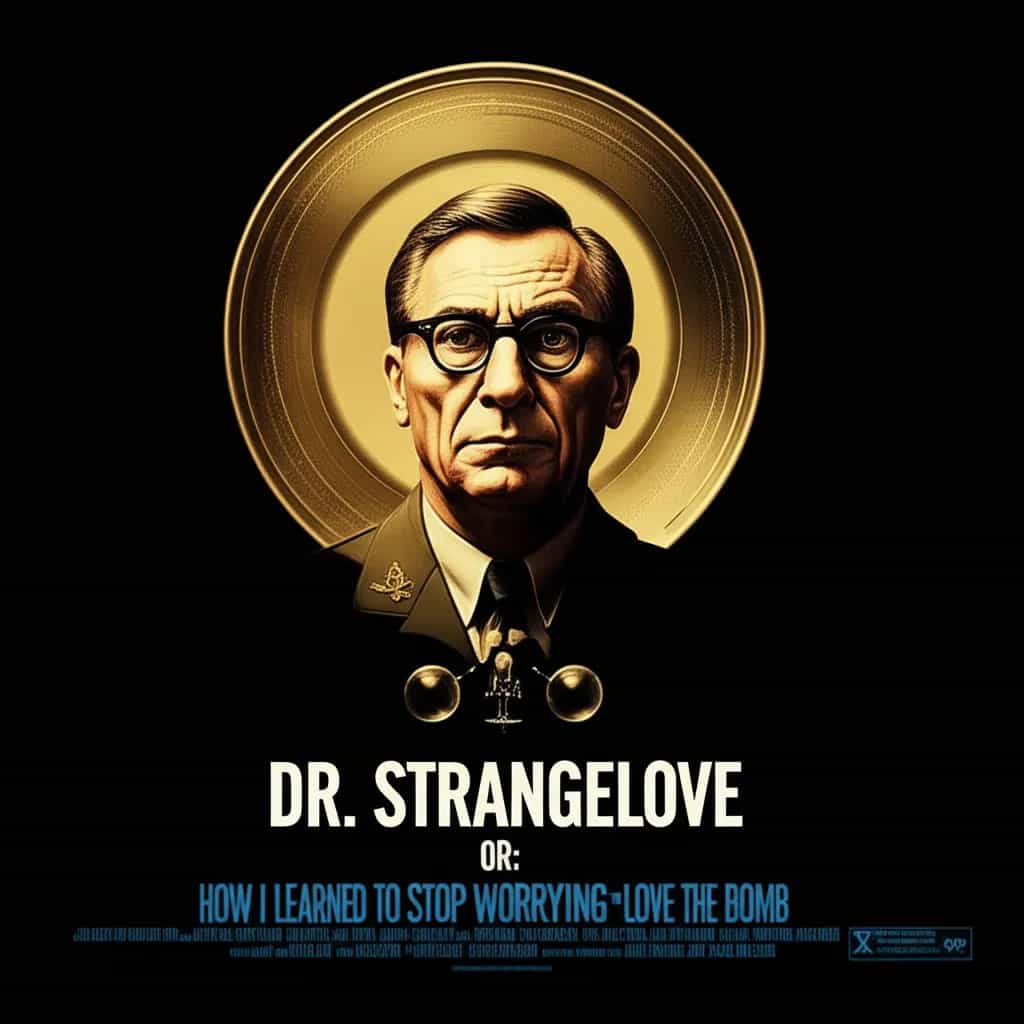 Poster for Dr. Strangelove or: How I Learned to Stop Worrying and Love the Bomb