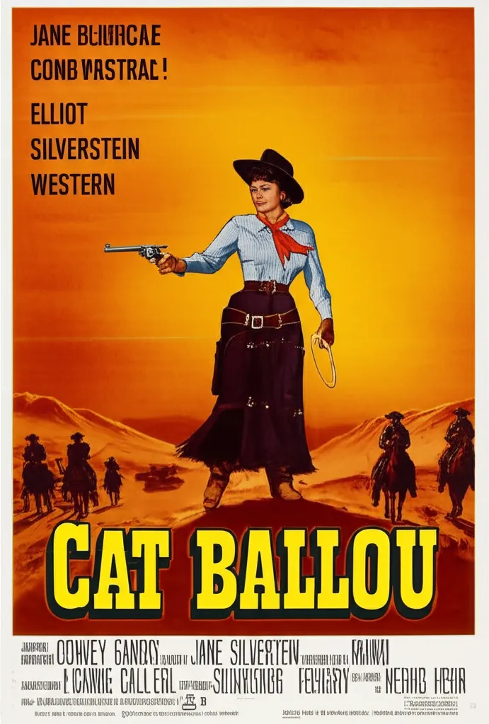 Poster for Cat Ballou
